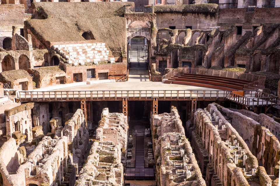 Colosseum Underground Tour With Arena FlooVip Experience4